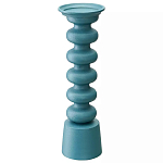 Подсвечник фигурный голубой Bright Accent 33 см варинант исполнения - 1 | Loft Concept в Самаре