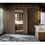 Раздвижные деревянные двери для кухни SISTEMA 7 Dada Engenereed Doors варинант исполнения - 5 | Loft Concept в Самаре