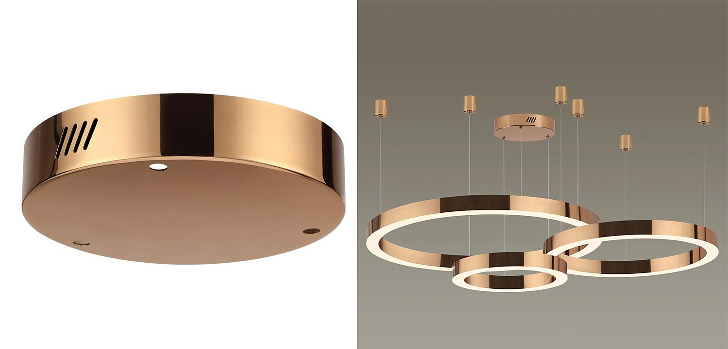 Основание для светильника Ring Horizontal Bronze 20 Основание для светильника Ring Horizontal Bronze 20 - Loft-Concept в Самаре