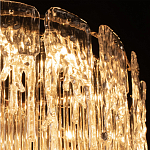 Бра с эффектом стекающего стекла и прозрачными трубками Textured Glass варинант исполнения - 7 | Loft Concept в Самаре