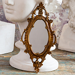 Зеркало настенное в ажурной раме бронзового цвета Classic Ornament Mirror варинант исполнения - 3 | Loft Concept в Самаре