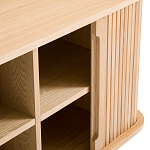 Длинный низкий буфет с 2-мя раздвижными дверцами Toinette Light Cupboard варинант исполнения - 5 | Loft Concept в Самаре