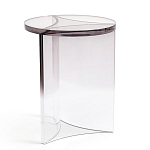 Стол журнальный круглый Acrylic Аether Smoke варинант исполнения - 1 | Loft Concept в Самаре