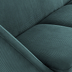 Трехместный диван с обивкой из велюра Belanger Sofa варинант исполнения - 4 | Loft Concept в Самаре