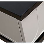 Тумбочка прикроватная с ящиком черно-серого цвета Noble Nightstand варинант исполнения - 5 | Loft Concept в Самаре