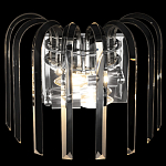 Бра цвета никель с изогнутыми хрустальными элементами Radiant Ribbons варинант исполнения - 3 | Loft Concept в Самаре