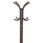 Вешалка напольная коричневая с 4-мя металлическими крючками Noble Branches варинант исполнения - 2 | Loft Concept в Самаре