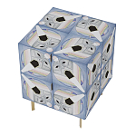 Тумба Short Mask Grey варинант исполнения - 3 | Loft Concept в Самаре