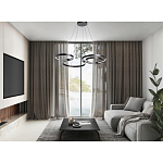 Люстра подвесная светодиодная в виде волнообразной ленты Ribbon Vortex варинант исполнения - 13 | Loft Concept в Самаре