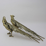 Статуэтка бронзовая пара Фазаны Bronze Birds варинант исполнения - 2 | Loft Concept в Самаре