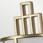 Бра с геометрическим каркасом и матовым белым цилиндрическим плафоном Feiss варинант исполнения - 5 | Loft Concept в Самаре