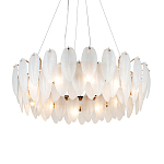 Люстра Mont Saint-Michel Золотая с Рельефным Стеклом варинант исполнения - 2 | Loft Concept в Самаре