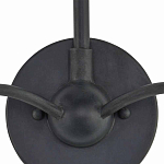 Бра настенное черное с 2-мя лампами Candle Sleeves варинант исполнения - 1 | Loft Concept в Самаре