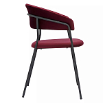Стул мягкий с бархатистой велюровой спинкой и сиденьем Wine Chair варинант исполнения - 2 | Loft Concept в Самаре
