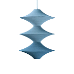 Подвесной вязаный голубой светильник «Звезда Востока 03» варинант исполнения - 2 | Loft Concept в Самаре