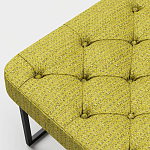 Мебельная ткань Шенилл горчичный цвет 142 см T4-62 варинант исполнения - 6 | Loft Concept в Самаре