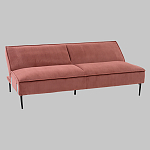 Диван современный вельветовый прямой Worcester Коралл варинант исполнения - 4 | Loft Concept в Самаре