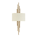 Бра с белым абажуром и элементами в виде натуральных веток Hinkley варинант исполнения - 1 | Loft Concept в Самаре