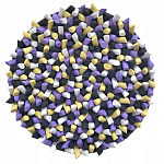 Панно «Цветение виолы» варинант исполнения - 1 | Loft Concept в Самаре