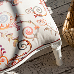 Стул из массива бука бежевый с растительным орнаментом Raffael Angel Beige Chair варинант исполнения - 2 | Loft Concept в Самаре