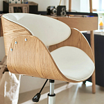 Вращающееся офисное кресло на колёсах Delwyn Chair варинант исполнения - 4 | Loft Concept в Самаре