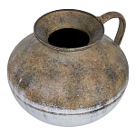 Ваза металлическая с ручкой Bygone Era варинант исполнения - 2 | Loft Concept в Самаре