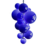 Люстра Grape Balls Синее стекло  варинант исполнения - 2 | Loft Concept в Самаре