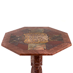 Кофейный стол из натуральных камней Лемезит и Яшма Natural Stone Tables варинант исполнения - 10 | Loft Concept в Самаре