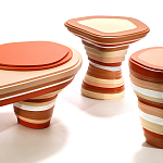 Комплект кофейных столиков Vorlon Desert three tables варинант исполнения - 4 | Loft Concept в Самаре