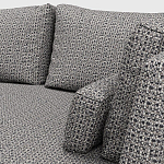 Мебельная ткань Шенилл серый цвет 142 см T4-46 варинант исполнения - 8 | Loft Concept в Самаре