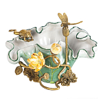 Чаша фигурная с обитателями леса и цветами Eden Garden варинант исполнения - 1 | Loft Concept в Самаре