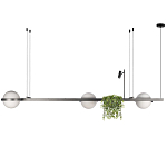 Подвесной линейный светильник Barbell варинант исполнения - 2 | Loft Concept в Самаре