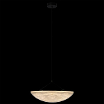 Подвесной светильник с белым тканевым плафоном в форме облака Crystal Cloud Junction варинант исполнения - 5 | Loft Concept в Самаре