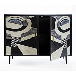 Буфет в гостиную с инкрустацией  Bone Inlay sideboard - 2 doors варинант исполнения - 3 | Loft Concept в Самаре