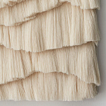 Светло-Бежевое Панно из нитей White Landscape Wall Hanging варинант исполнения - 1 | Loft Concept в Самаре