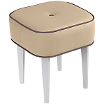Квадратный мягкий пуф на белых ножках Winton Pouf Square варинант исполнения - 19 | Loft Concept в Самаре