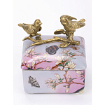 Фарфоровая шкатулка Bird talks варинант исполнения - 2 | Loft Concept в Самаре
