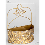 Железное кашпо Idyll варинант исполнения - 8 | Loft Concept в Самаре