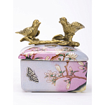 Фарфоровая шкатулка Bird talks варинант исполнения - 5 | Loft Concept в Самаре