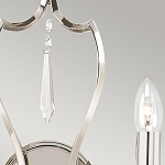 Бра с 2-мя лампами и подвеской из прозрачного стекла Elstead Lighting варинант исполнения - 4 | Loft Concept в Самаре