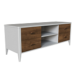ТВ-тумба с 4-мя ящиками и полками Tasteful Furniture варинант исполнения - 1 | Loft Concept в Самаре