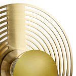 Бра в виде металлического диска Amadis Gold Wall Lamp варинант исполнения - 4 | Loft Concept в Самаре