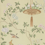 Обои ручная роспись Askew Verdigris  варинант исполнения - 2 | Loft Concept в Самаре