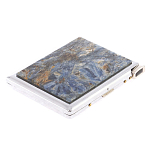 Портсигар на 10 сигарет с газовой зажигалкой из натурального камня Кианит Stone Cigarettes Cases варинант исполнения - 2 | Loft Concept в Самаре