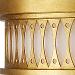 Потолочный светильник с фактурным золотым каркасом Exceptional Classic Design варинант исполнения - 2 | Loft Concept в Самаре