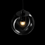 Подвесной светильник Selene Glass Ball Ceiling Lights Black  40 cm варинант исполнения - 2 | Loft Concept в Самаре