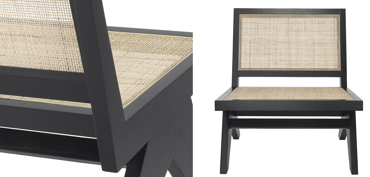 Кресло Eichholtz Chair Romee black Кресло Eichholtz Chair Romee black - Loft-Concept в Самаре