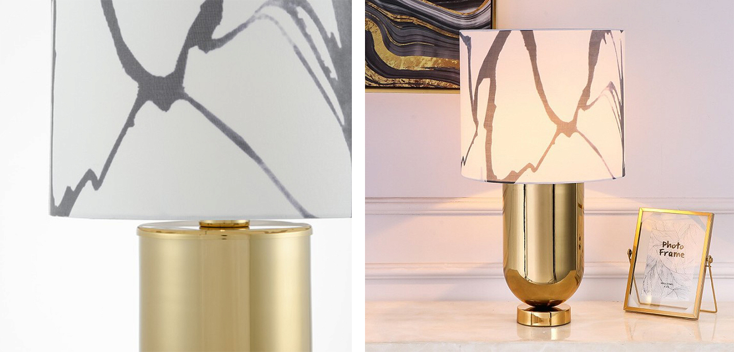 Настольная лампа Adeline Gold Table Lamp Настольная лампа Adeline Gold Table Lamp - Loft-Concept в Самаре