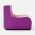 Дизайнерское кресло розовое Poltronova Sofo Rosancio Armchair варинант исполнения - 13 | Loft Concept в Самаре