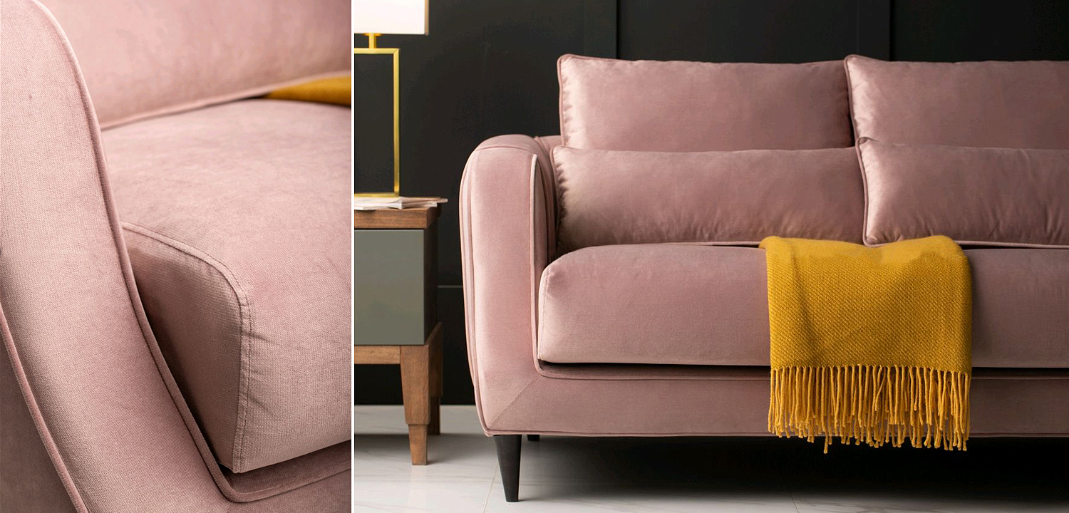 Диван Portree Sofa roz Диван Portree Sofa roz - Loft-Concept в Самаре